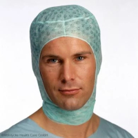 Barrier OP-Haube All blau Astronautenhaube 100-kein LT