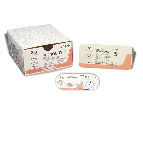 Nahtmaterial Ethicon Monocryl P-3 USP 4-0 Metric 15 45cm Y4940H