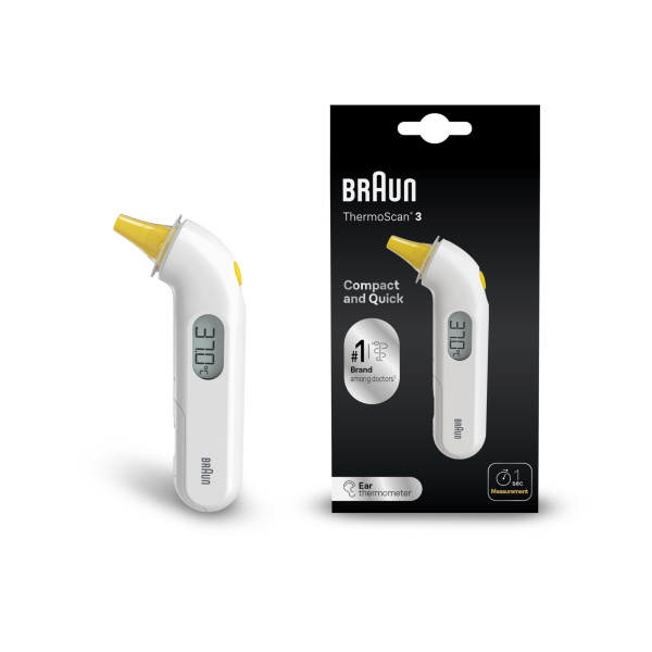 Braun ThermoScan 3 InfrarotOhr-Thermometer