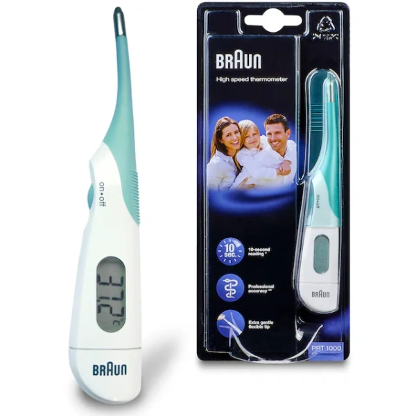 Braun PRT 1000CE flexibles Spitze Digital-Thermometer