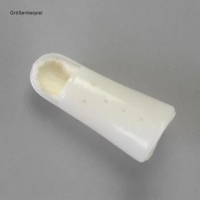 Stacksche Schiene Gr&ouml;&szlig;e 2 gepolstert wei&szlig;