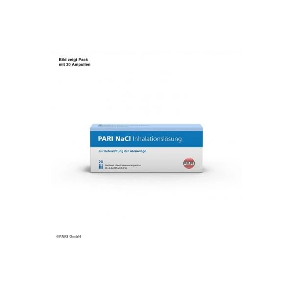 PARI NaCl Inhalationsl&ouml;sung 60 AmPaar &aacute; 25mlLT Mitte06-21