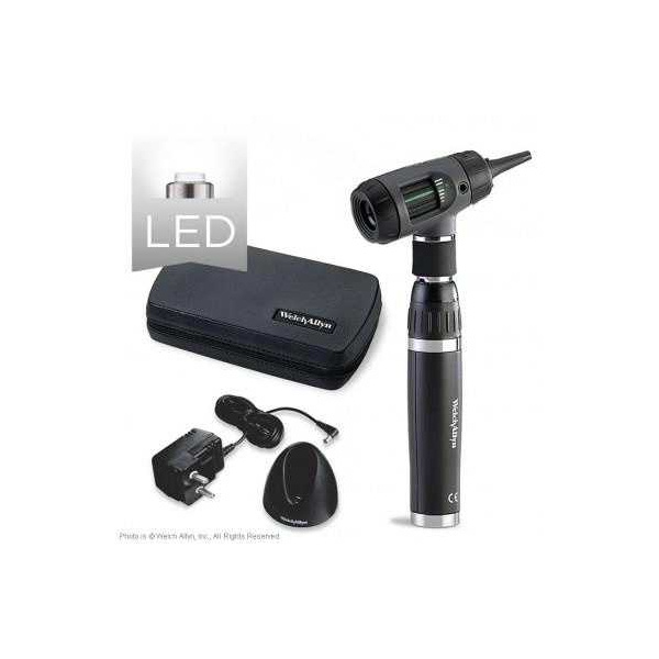 MacroView Prestige Otoskop LED Set 3,5 V mit Rachenleuchte