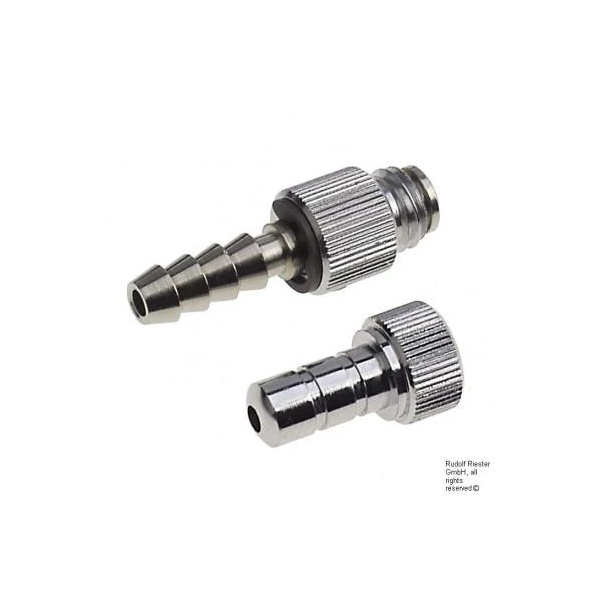 Steckkonus Teil I kurz Kunststoff grau