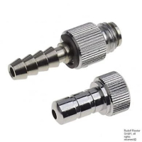 Steckkonus Teil I kurz Kunststoff grau