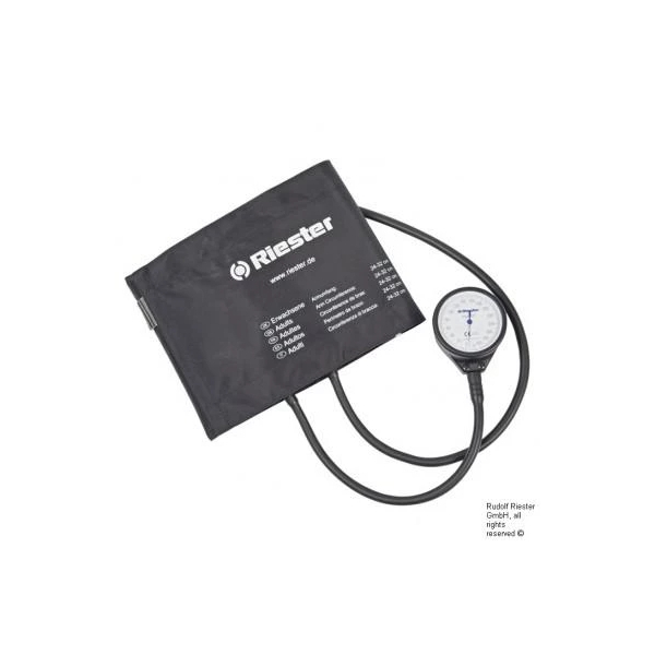 exacta schwarz lackiert Erwachsene O 49mm 2-Schlauch Hakenman.