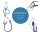 cardiophon Stethoskop 2.0 blau rostfreier Edelstahl