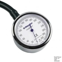 metpak Manometer verchromt mit Druck-Manschette  5 Liter