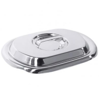 Fraktur Bettpfanne mit Deckel