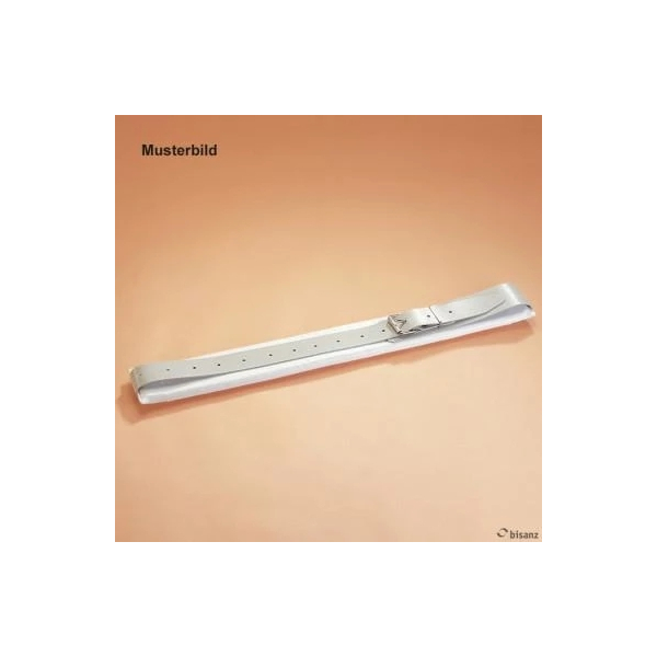 Sch&uuml;rze wei&szlig; 120cm lang 90cm breit PVC-Folie