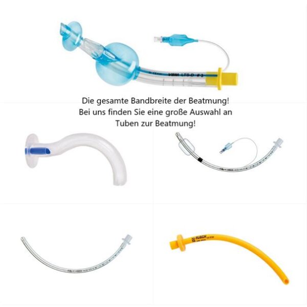 SuperSafety Clear FlexisetPVC Trachealtubus O 5mm  10 Stück