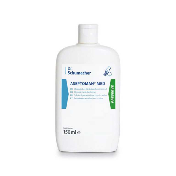 Aseptoman med 150 ml Kittelflasche Händedesinfektion