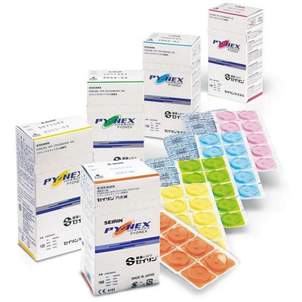 Akupunkturnadeln Seirin NEW Pyonex 0,11x030mm orange VE  100 St&uuml;ck