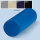 Genickrolle blau Ø 140 mm x 400 mm mit Kunstlederbezug