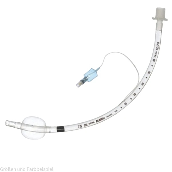 Tracheal Tube Siliconised 10 Oral-Nasal ohne Cuff 45mm