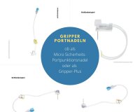 Gripper Port Needle 12 22G 0,70x25mm HuberSQ