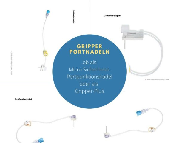 Gripper Port Needle 12 19G 1,10x25mm HuberSQ