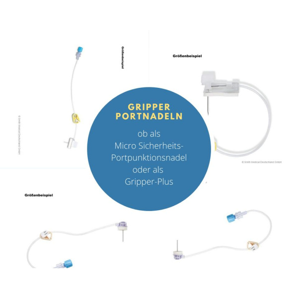 Gripper Micro Safety nadelfrei Y-Port NAC 20Gx32mm 12 Stück