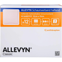 Allevyn Schaumverband steril haftend 22x23cm 12 Stück