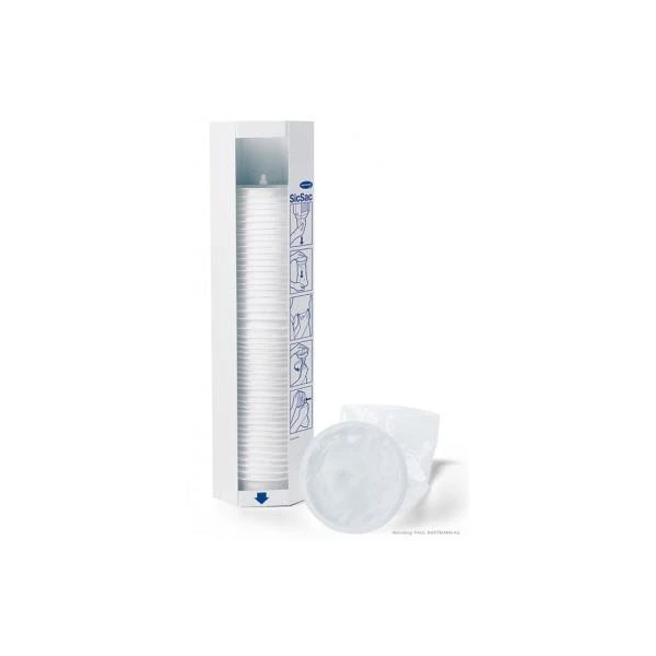 racon CE brush WC-B&uuml;rste zur Wandmontage Kunststeril wei&szlig;