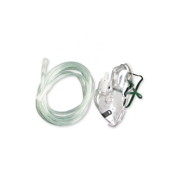 Kendall Sauerstoff-Maske Erwachsene Gummiband 213m Schlauch  50 St&uuml;ck