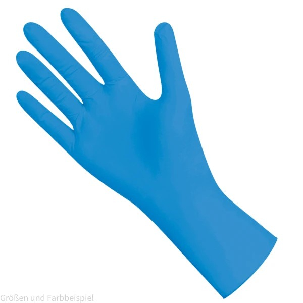 Nitril Handschuh Med Comfort Blue puderfrei unsteril -S-  100 Stück