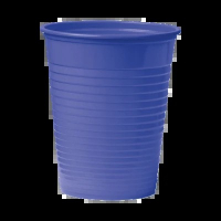 Mundspülbecher 180ml 100 steril blau PP