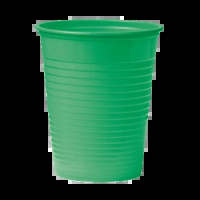 Mundspülbecher 180ml 100 steril grün PP