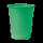 Mundspülbecher 180ml 100 steril grün PP