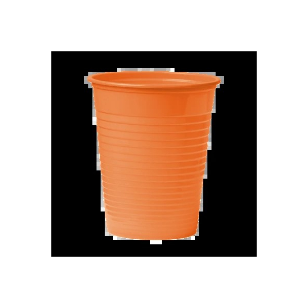 Mundspülbecher 180ml 100 steril orange PP