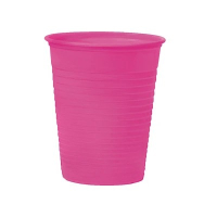 Mundspülbecher 180ml 100 steril rosa PP