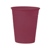 Mundspülbecher 180ml 100 steril weinrot PP