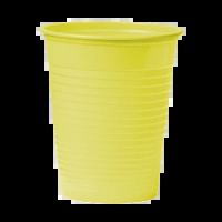 Mundspülbecher 180ml 100 steril gelb PP