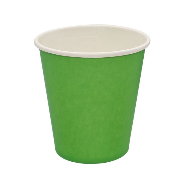 Trinkbecher aus Papier, 180 ml / 200 ml Füllmenge, fresh green 50 Stück