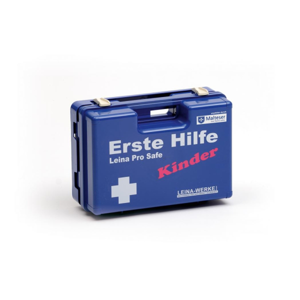 Erste-Hilfe-Koffer S&ouml;hngen DIN 13157 + Wandhalter orange