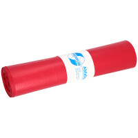 Abfallsack 700x1100mm 120l rot 37mµ 25St-R  404051...