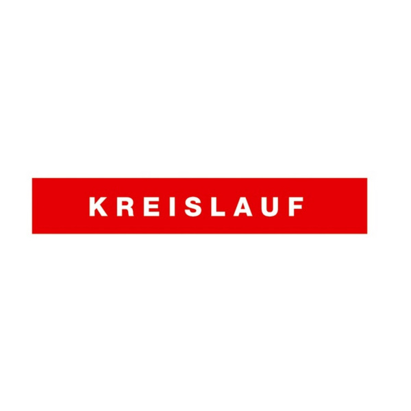 Kofferaufkleber Kreislauf reflektierend