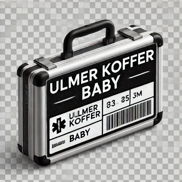 Schild für Ulmer Koffer "Baby"