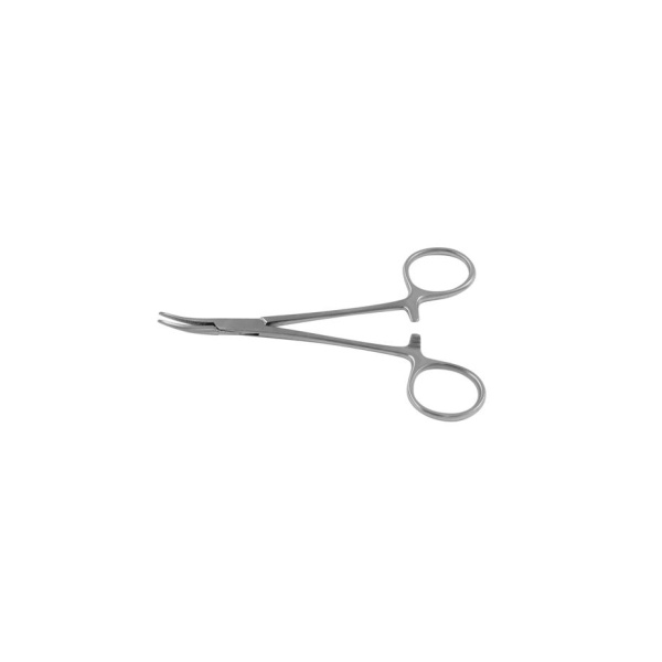 Halsted Mosquito Arterienklemme,gebogen, gerieft, 12 cm
