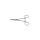 Halsted Mosquito Arterienklemme,gebogen, gerieft, 12 cm