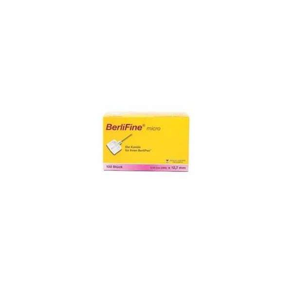 BerliFine micro Kanülen 033 x 127 mm VE = 100 Stück