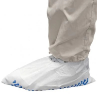 Vlies-&Uuml;berschuhe mit blauer CPE-Sohle