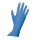 Nitril Handschuhe Soft Blau Premium unsteril Größe L