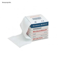 Verbandmull gerollt 40m x 10cm, 8-fach, Beutel a 2 Rollen...