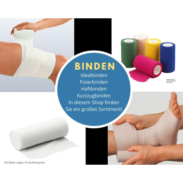 Synthetische Polsterbinde 4cm x 3m, Packung a 12 Binden