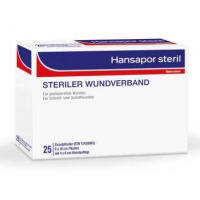 Hansapor steril Wundverband,8 x 10 cm 25 Stück