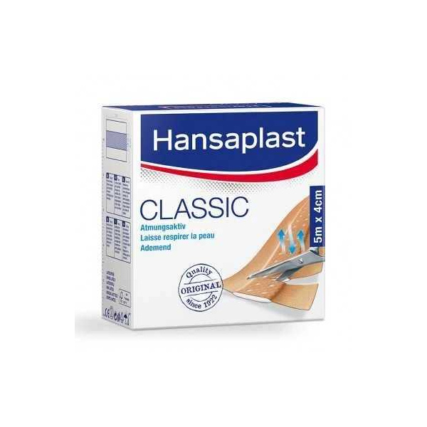 Hansaplast Classic Wundschnellverband,5 m x 4 cm
