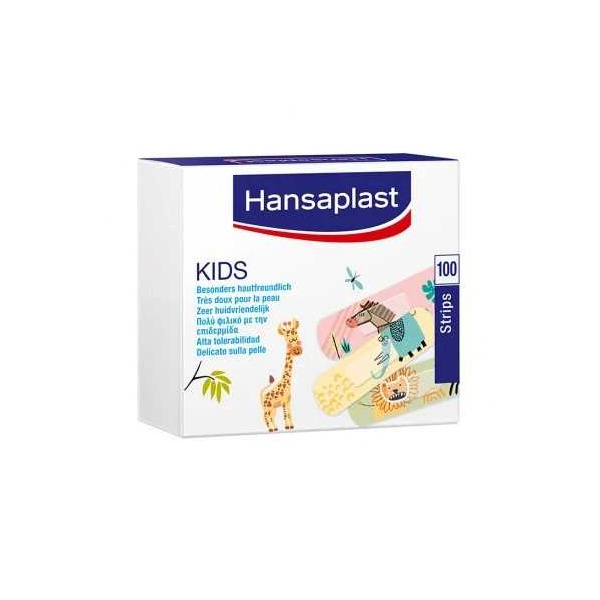 Hansaplast Kids Big Pack Universal Strips 1,9 x 7,2 cm 100 Stück