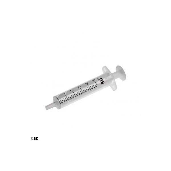 BD Discardit II Einmal-Spritzen 5 ml,Luer, exzentrisch 100 Stück