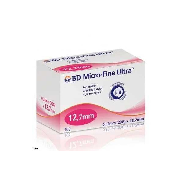 BD Micro-Fine Ultra Pen-Nadeln 29 G 0,33 x 12,7 mm 100 Stück